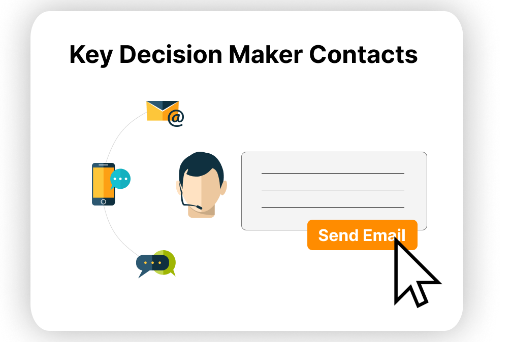 identify key company contacts