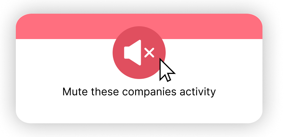 Mute companies to reduce noise